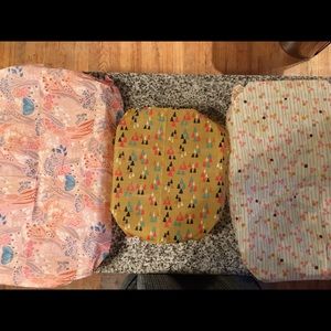 Rectangular Beeswax food wraps-large set of 3